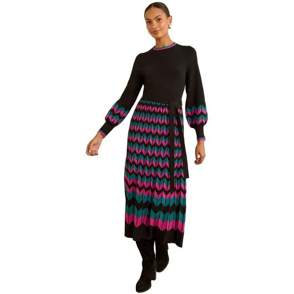 Love & Roses Midikleid Love & Roses Strick-Minikleid, Regular (1-tlg)