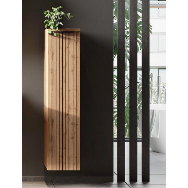 welltime Midischrank Welltime, Breite 30 cm, reversibel, 1 Tür, gedämpft