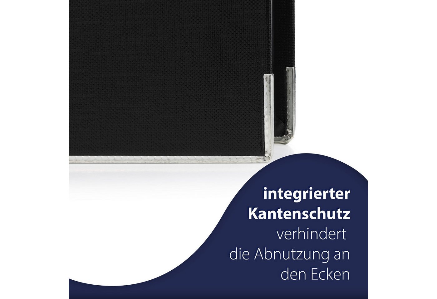 Midori Aktenordner, Ordner DIN A4 Ringordner Rückenbreite 5 cm Weiß – Bild 3 von 5