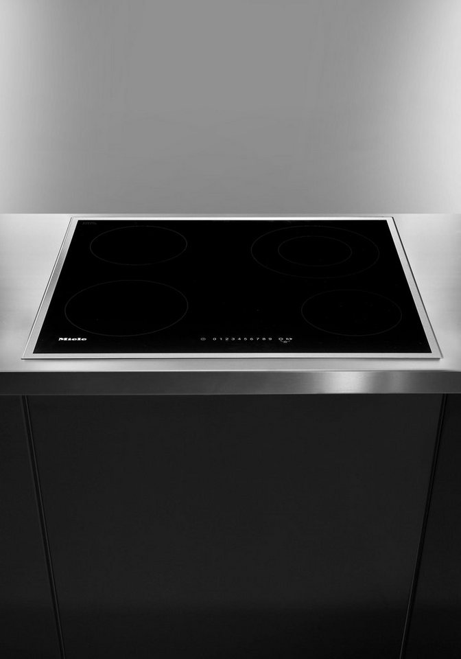 Miele Elektro-Kochfeld KM 6520 FR, Sicher – dreistufige Restwärmeanzeige für jede Kochzone – Bild 3 von 5