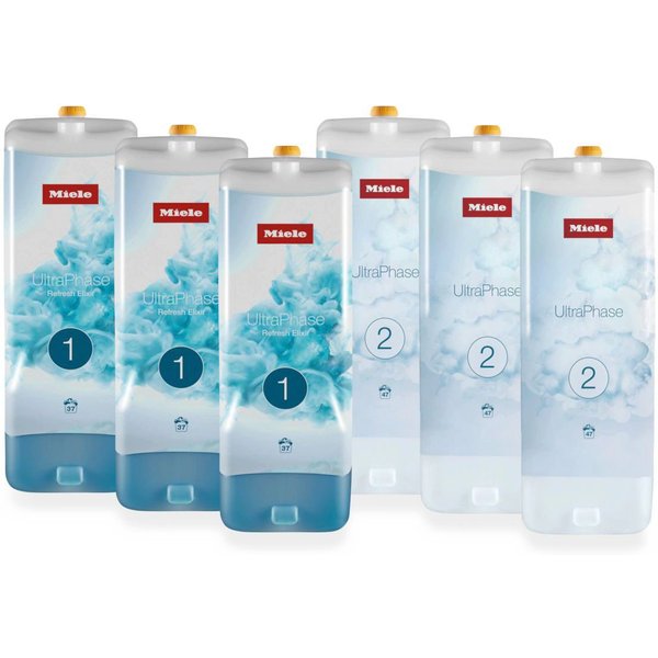 Miele Set 6 UltraPhase Refresh Elixir Feinwaschmittel