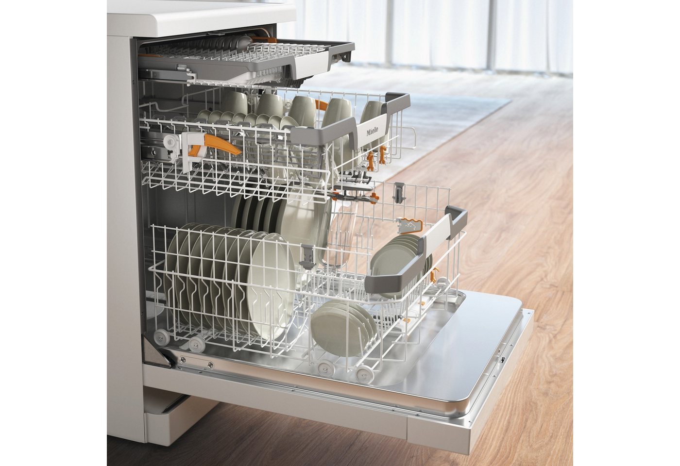 Miele Standgeschirrspüler G 7210 SC, 14 Maßgedecke – Bild 3 von 5