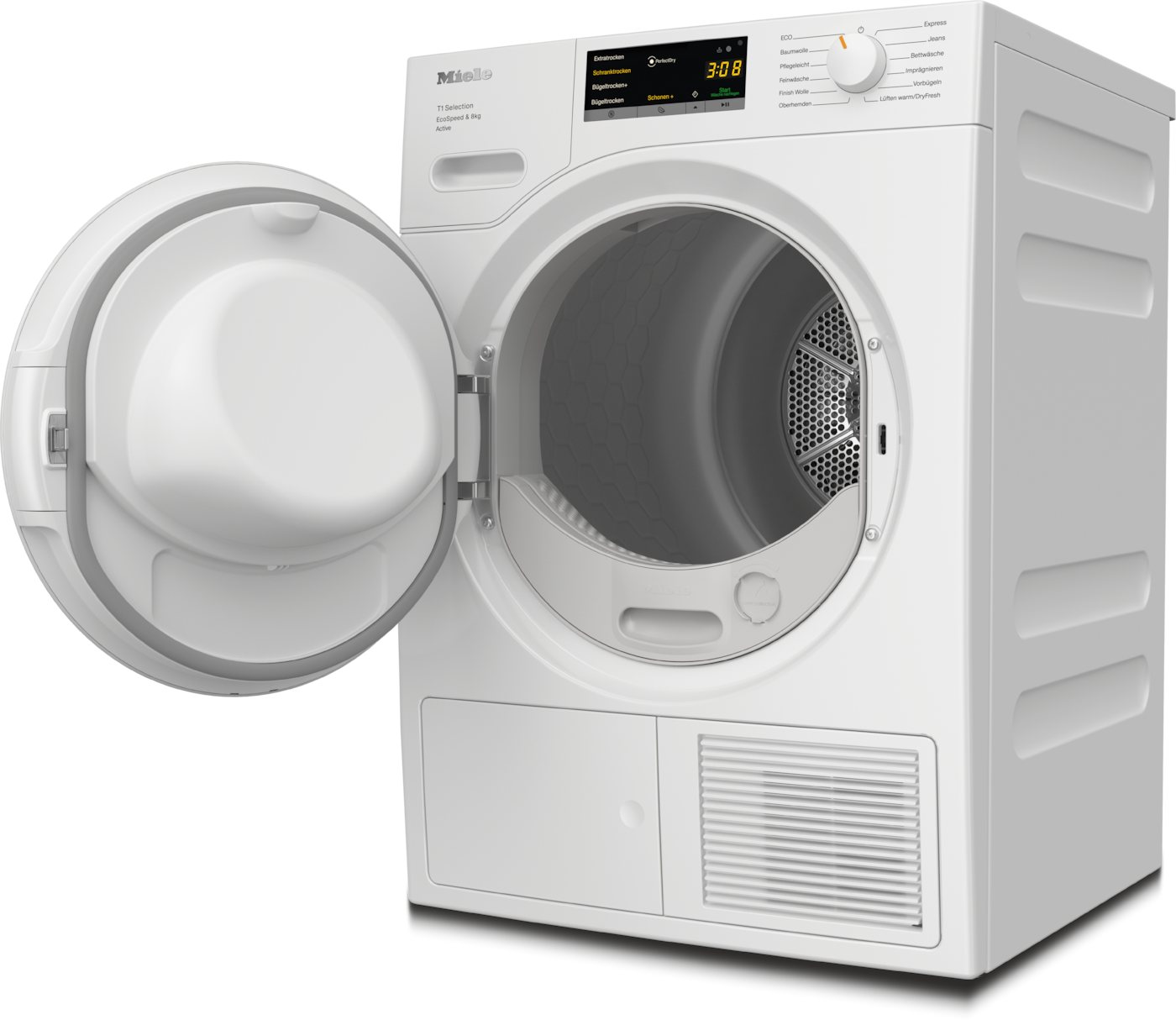 Miele Wärmepumpentrockner TSA523WP 8kg Active, Getestet auf 20 Jahre perfekte Wäschepflege, 25 Jahre Motorgarantie – Bild 2 von 5