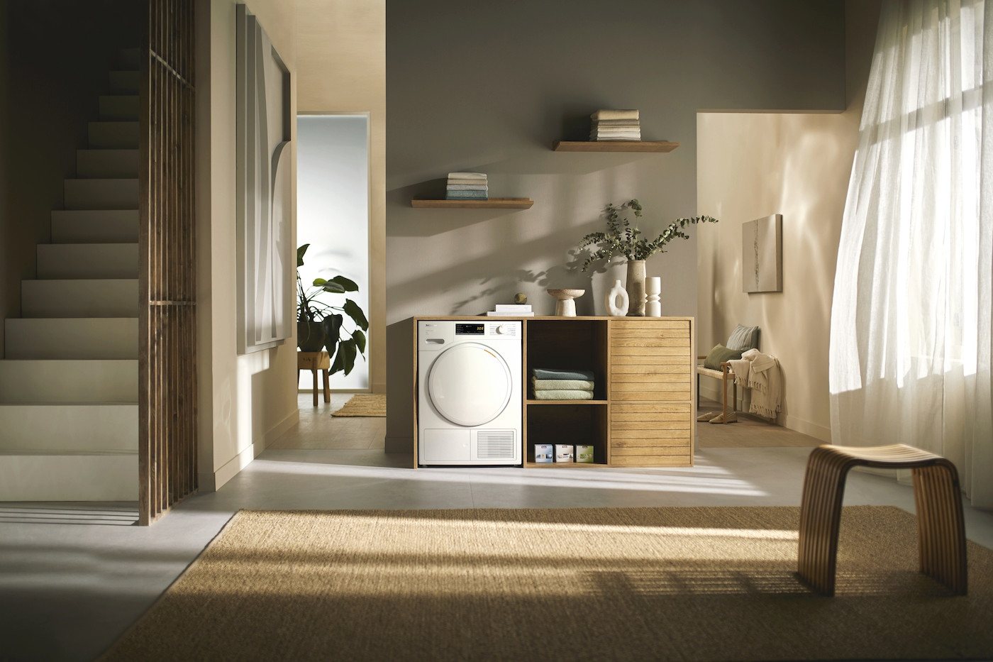 Miele Wärmepumpentrockner TSA523WP 8kg Active, Getestet auf 20 Jahre perfekte Wäschepflege, 25 Jahre Motorgarantie – Bild 5 von 5