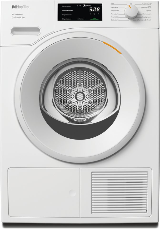 Miele Wärmepumpentrockner TSC643WP EcoSpeed&8kg, Getestet auf 20 Jahre perfekte Wäschepflege, 25 Jahre Motorgarantie – Bild 2 von 5
