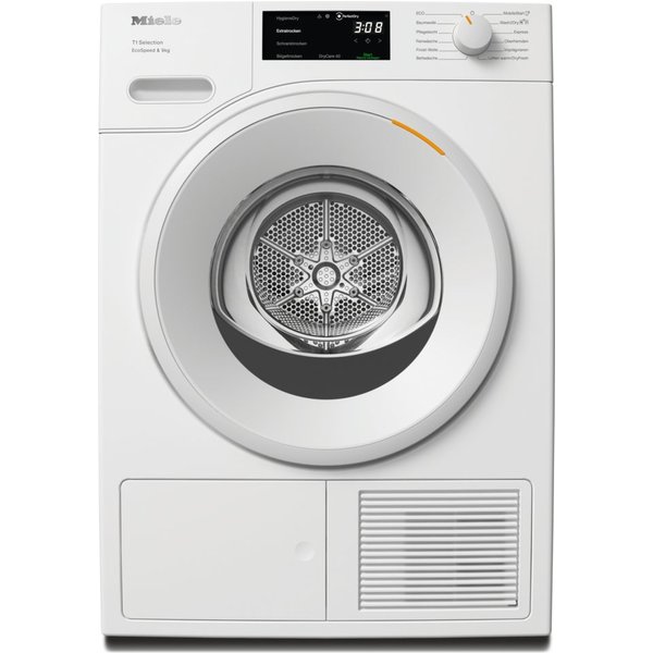 Miele Wärmepumpentrockner TSD643WP EcoSpeed&9kg, Getestet auf 20 Jahre perfekte Wäschepflege, 25 Jahre Motorgarantie