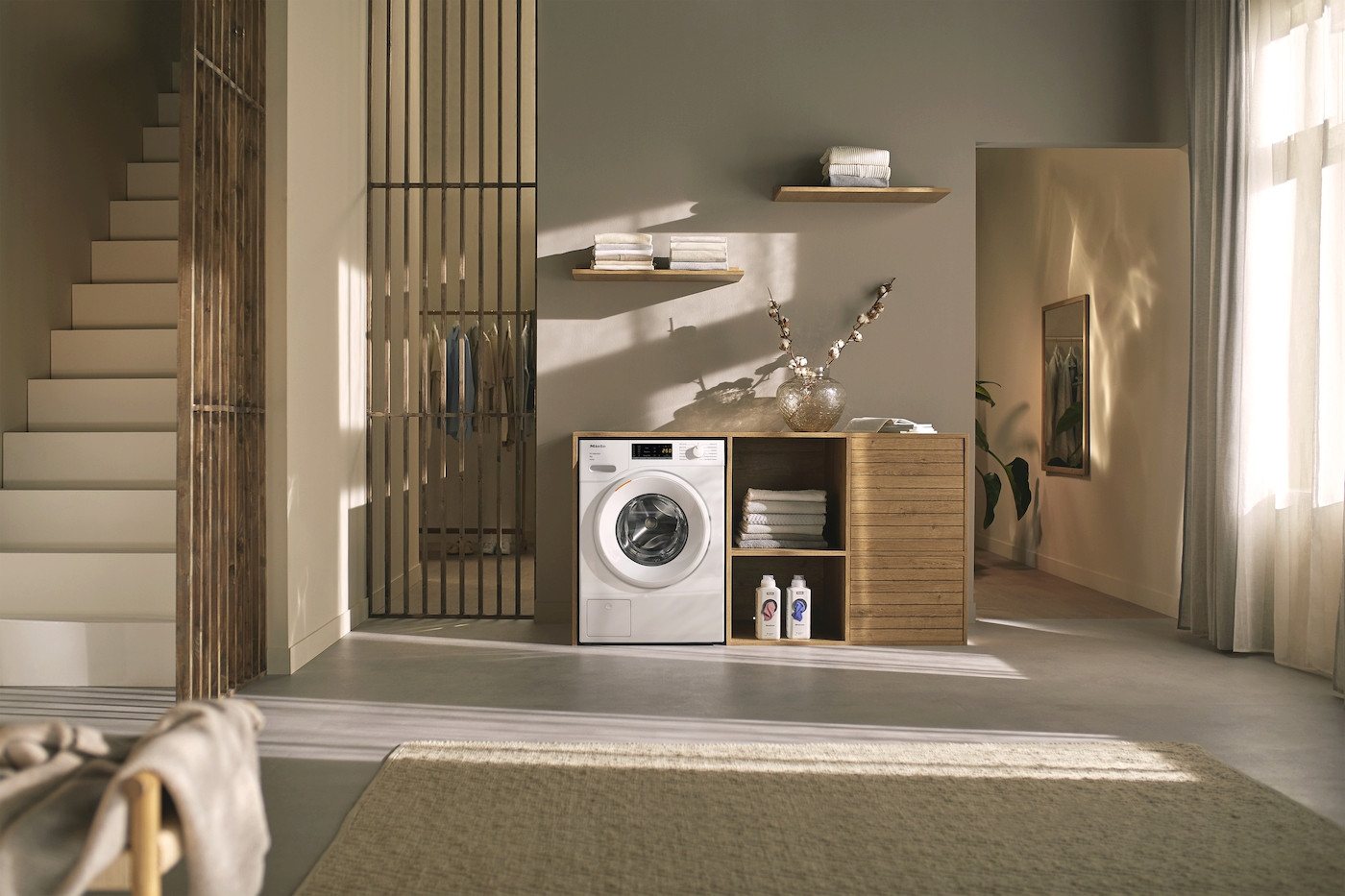 Miele Waschmaschine WSA123 WCS 8kg Active, 8 kg, 1400 U/min, Getestet auf 20 Jahre perfekte Wäschepflege, 25 Jahre Motorgarantie – Bild 4 von 5