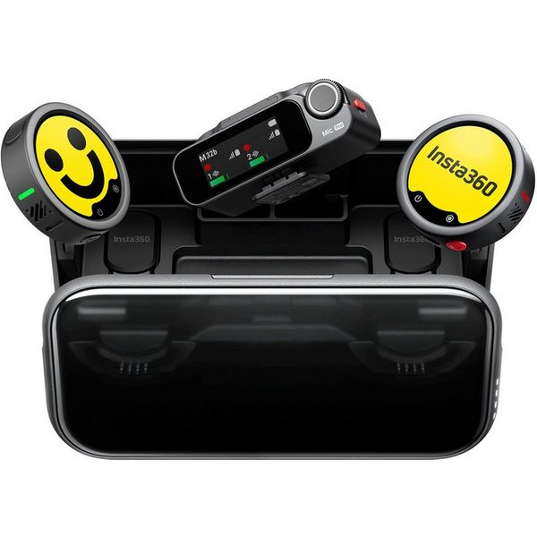 Insta360 Mikrofon Insta360 Mic Pro, Mini-Lavaliermikrofon für iPhone/Kamera/Android
