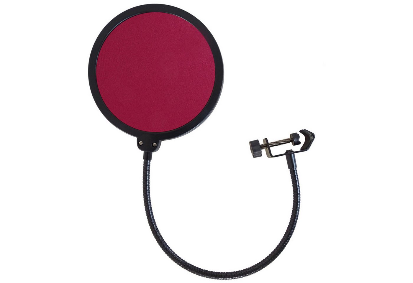 keepdrum Mikrofon keepdrum EMH019RD Mikrofon-Popschutz Rot (Popschutz), Deluxe-Popschutz – Bild 2 von 5