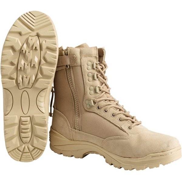 Mil-Tec Army Tactical Boot mit Zipper Stiefel