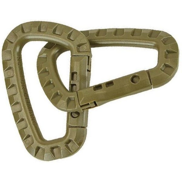 Mil-Tec Karabiner 2er Pack Militär Karabiner ABS