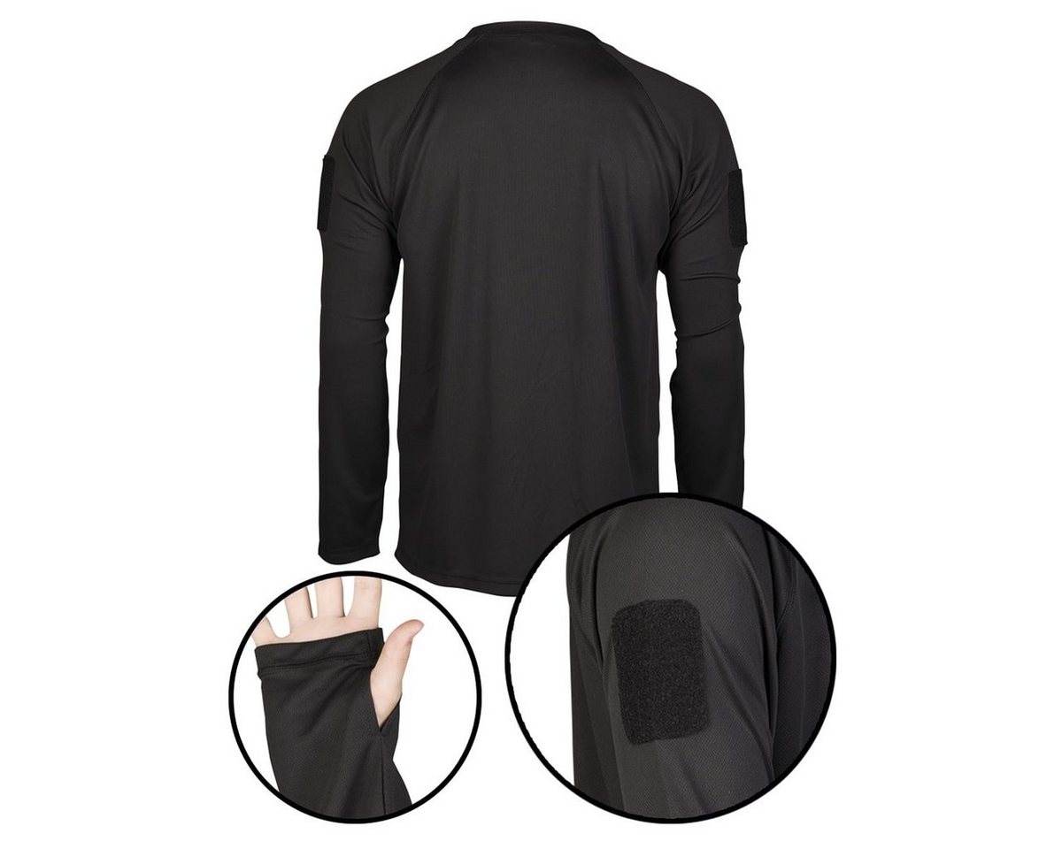 Mil-Tec Langarmshirt Militär Tactical Langarmshirt Quick Dry – Bild 2 von 2