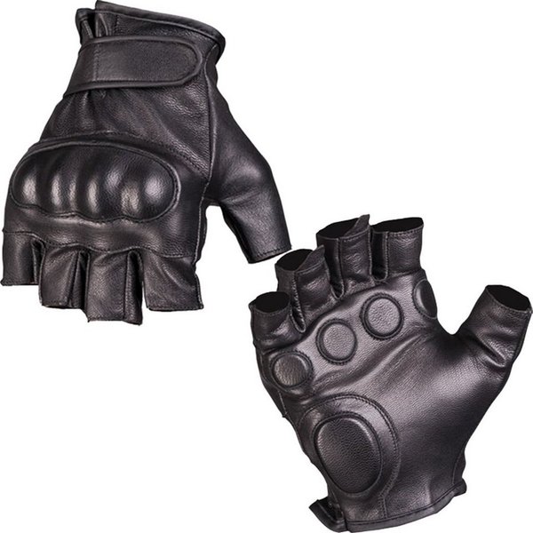 Mil-Tec Lederhandschuhe Fingerlinge Tactical Leder