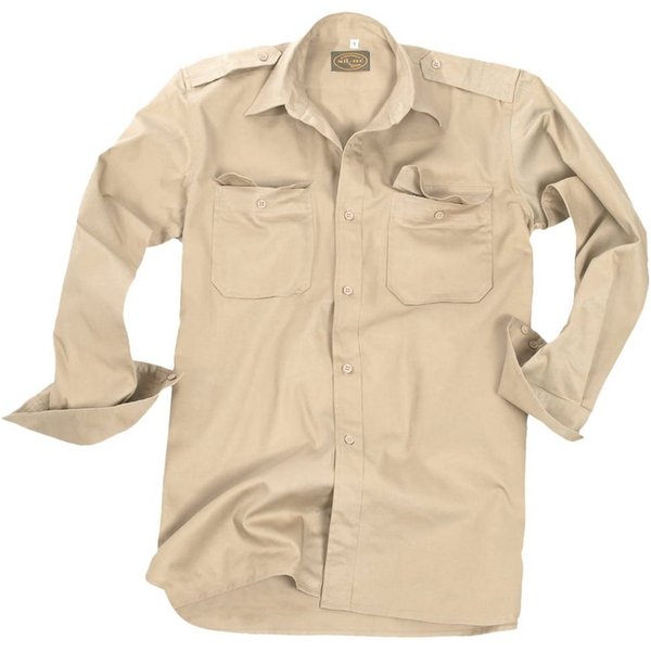 Mil-Tec Outdoorhemd US Diensthemd Langarm
