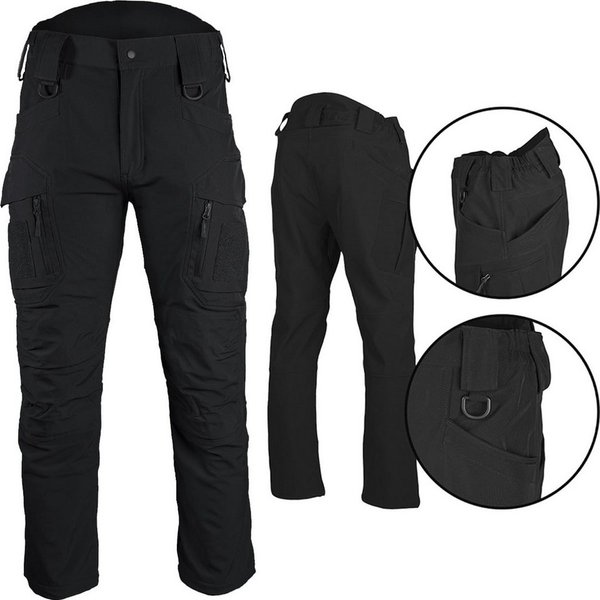 Mil-Tec Outdoorhose Militär Softshell Hose Assault