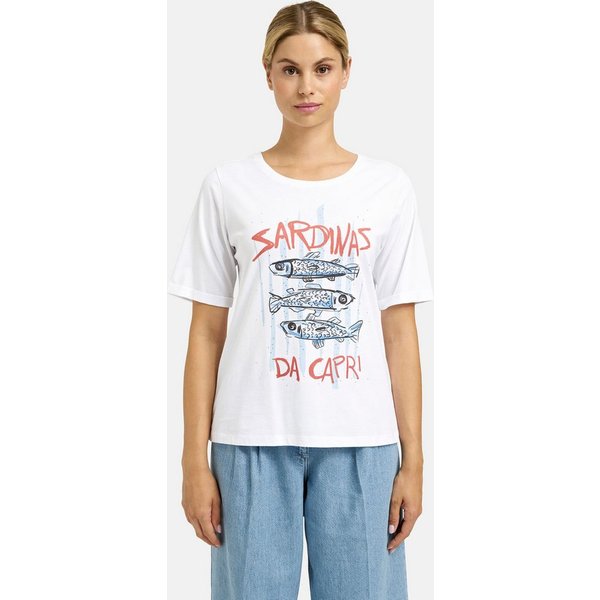 Milano Italy Rundhalsshirt aus Baumwolle