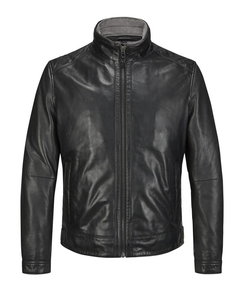 MILESTONE Lederjacke MSBarney Lammleder 2-Tone Optik mit herausnehmbarem Windstopper – Bild 5 von 5