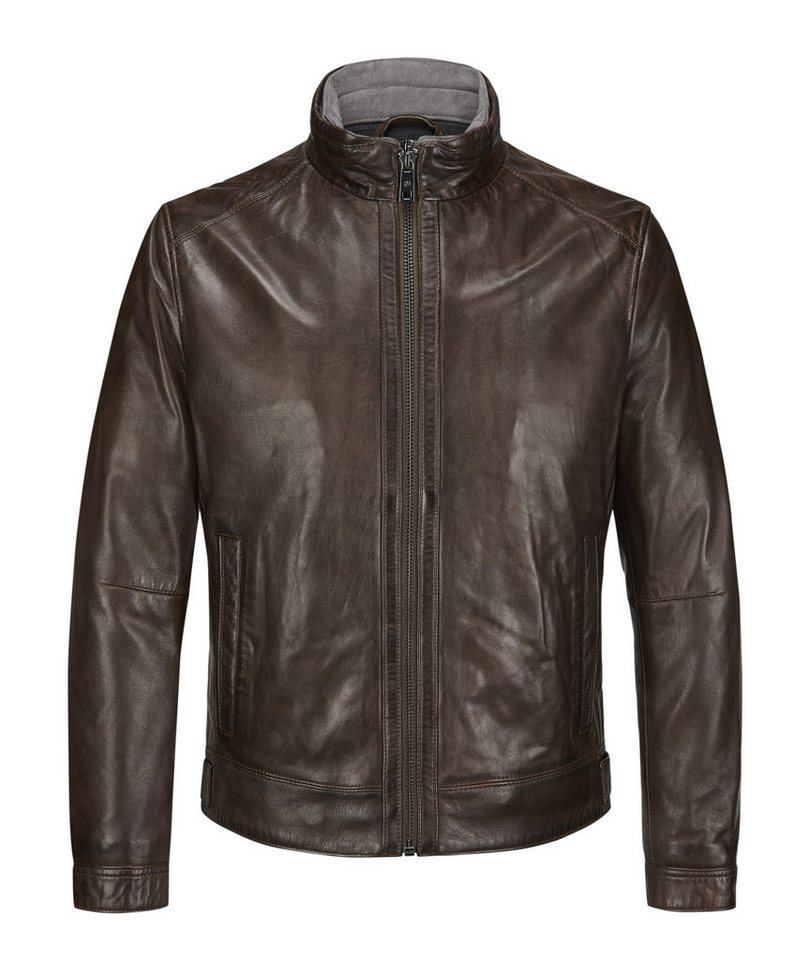 MILESTONE Lederjacke MSBarney Lammleder 2-Tone Optik mit herausnehmbarem Windstopper – Bild 5 von 5