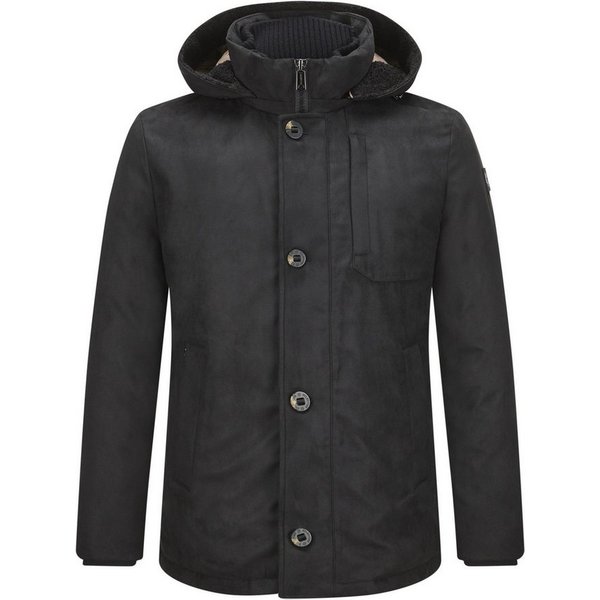 MILESTONE Parka MSBennet aus Microvelours mit abnehmbarer Kapuze, atmungsaktiv wasserabweisend