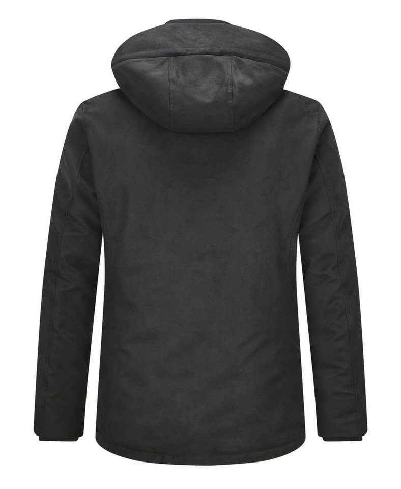 MILESTONE Parka MSBennet aus Microvelours mit abnehmbarer Kapuze, atmungsaktiv wasserabweisend – Bild 3 von 4