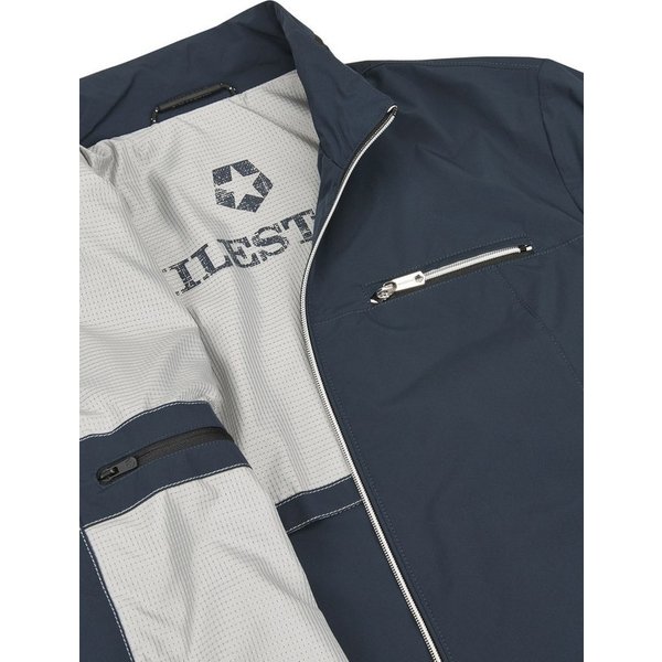 MILESTONE Sommerjacke MSBrandon Herren Jacke leicht Übergangsjacke mit Logo Badge