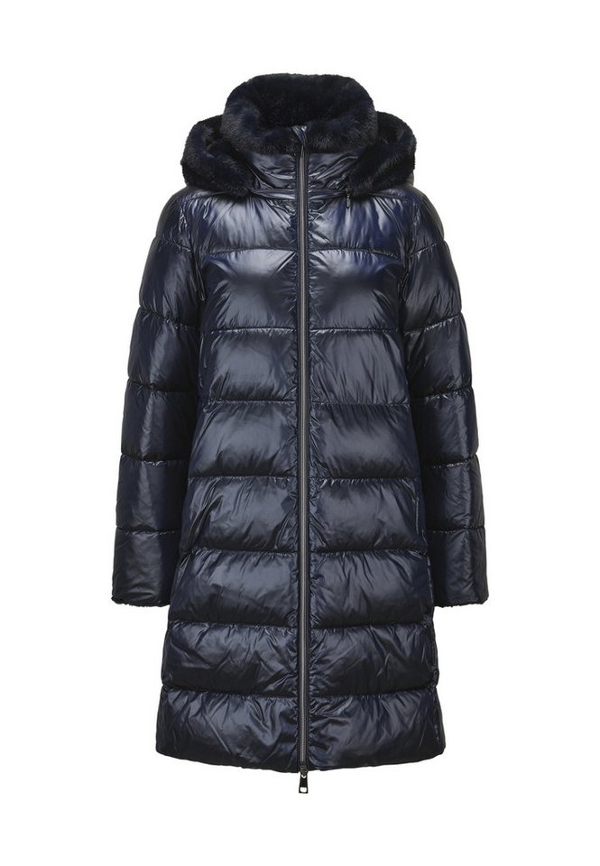 MILESTONE Steppmantel MSLouise Damen Steppjacke Lang Mantel gesteppt normale Passform – Bild 2 von 4