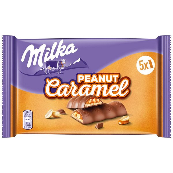 MILKA Schokolade, Milka Peanut Caramel 5er