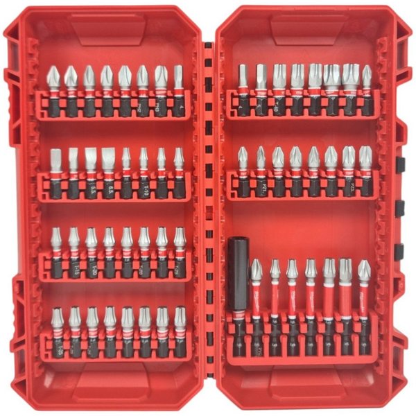 Milwaukee Bit-Set SHOCKWAVE IMPACT DUTY 56 tlg. (4932492006) Phillips / Pozidriv