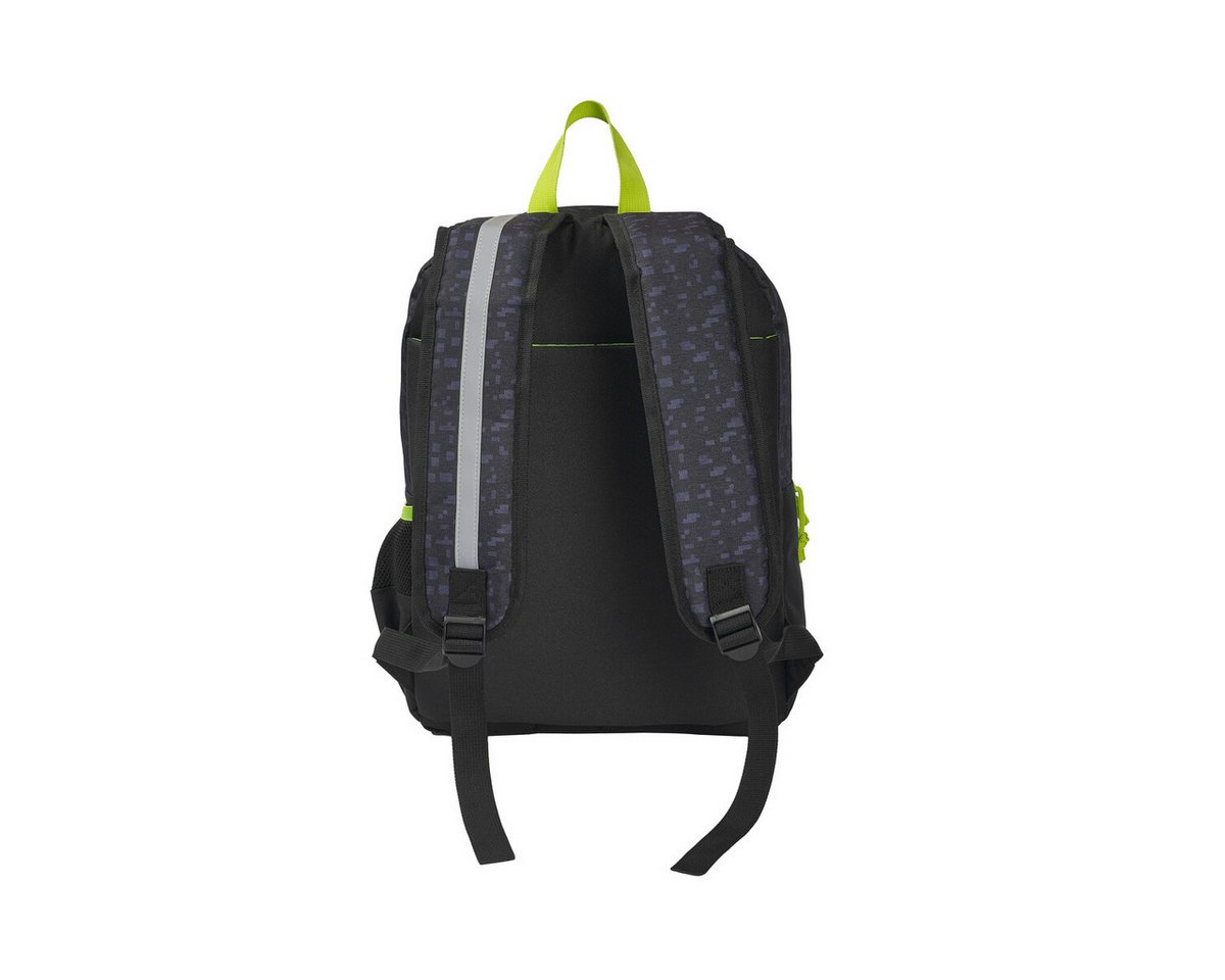 Minecraft Kinderrucksack - Rucksack mit Fronttasche und Seitennetzen (1-tlg) – Bild 4 von 5