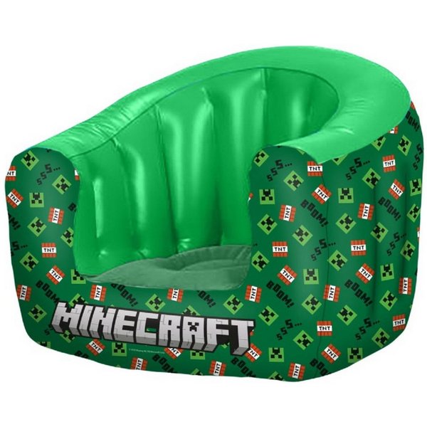 Minecraft Kindersessel - Aufblasbarer Sessel 64 × 70 × 85 cm Sitzmöbel für Kinderzimmer (1-St)