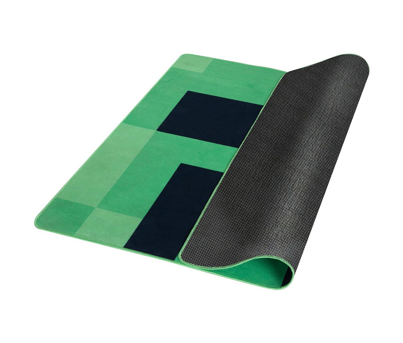 Minecraft Teppich 120 x 120 cm - Creeper oder TNT Design, Quadratisch, Höhe: 20 mm, aus strapazierfähigem Polyester - Für Minecraft Fans – Bild 4 von 4