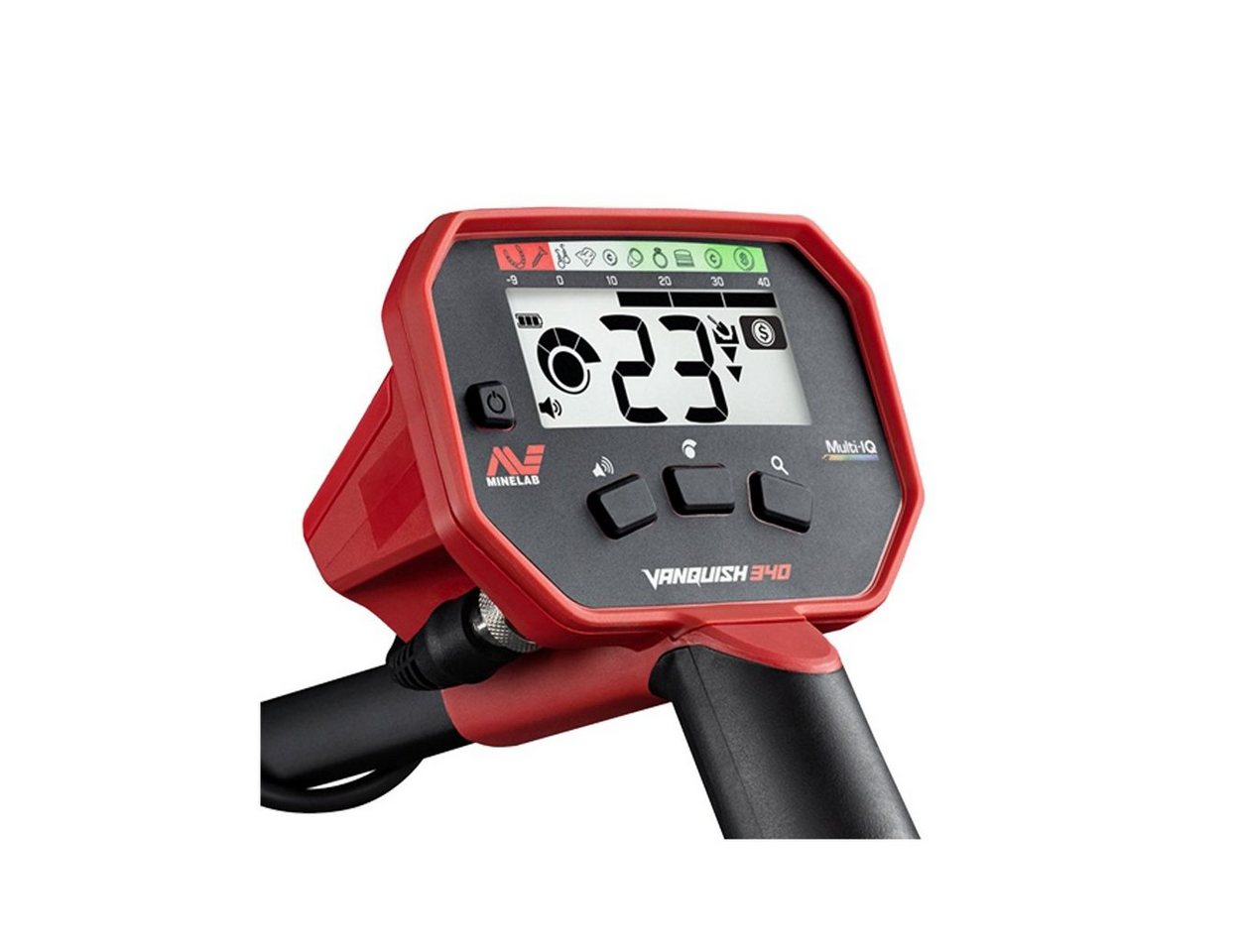 Minelab Metalldetektor Vanquish 340, Multi-IQ und VLF – Bild 3 von 4