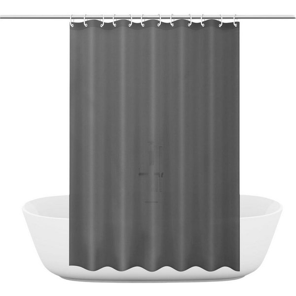 Minicloss Duschvorhang Anti-Schimmel Badezimmervorhang, Wasserdicht und Waschbar Breite 180 cm (1-tlg), Perfekt für Badewanne & Dusche