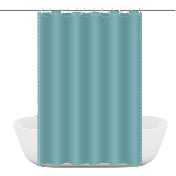 Minicloss Duschvorhang Anti-Schimmel Badezimmervorhang, Wasserdicht und Waschbar Breite 180 cm (1-tlg), Perfekt für Badewanne & Dusche