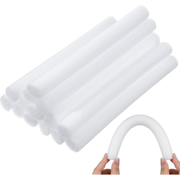 Minicloss Sofabezug 14 Stück Rutschfester Schaumstoff-Stangen, feste Stangen, elastische Schaumstoffstäbe für Sofa, Couch, Schonbezug