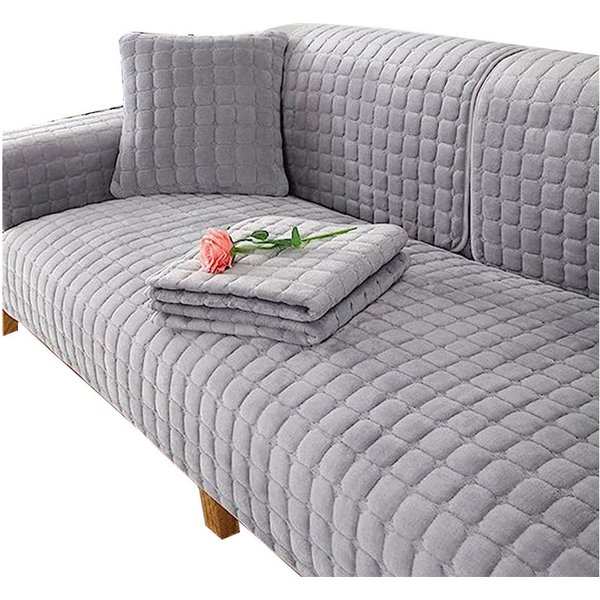 Minicloss Sofaschoner Sofabezug 1 2 3 4 Sitzer Sofaschoner rutschfest L Form Sofaüberwurf, Couch Bezug Ecksofa, Sofa Überzug Couchbezug U Form