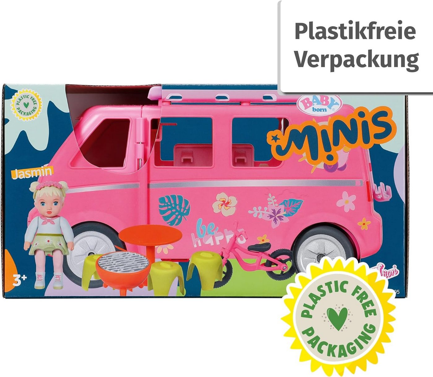 Baby Born Minipuppe Baby born® Minis Campervan – Bild 2 von 3