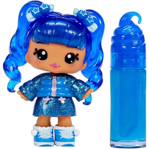 YUMMILAND Minipuppe Yummiland Lipgloss Doll - Rory Blueberry, inklusive Schlüsselanhänger