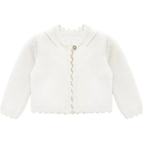 Minora Strickjacke Baby Strickjacke,Cardigan für 0-18 Monate, Leicht und Pflegeleicht