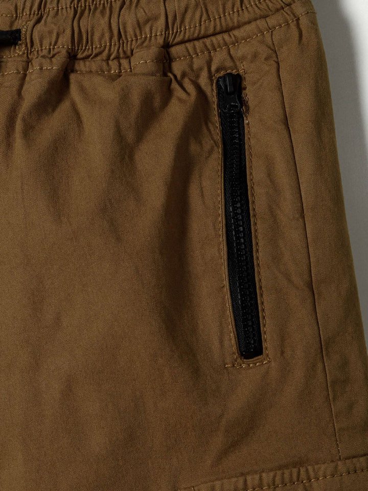 MINOTI Cargohose Joggerhose mit Cargotaschen, für Jungen Reißverschlusstaschen, Cargotaschen, elastische Beinabschlüsse – Bild 4 von 4