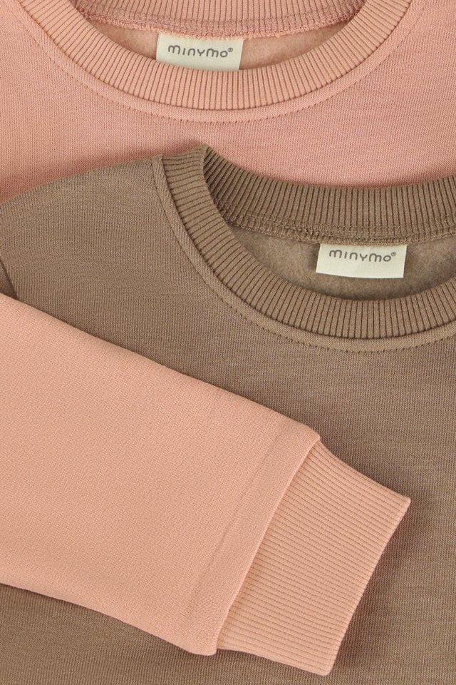 Minymo Sweatshirt MISweatshirt (2-tlg) 2er Pack Kuscheliges Sweatshirt – Bild 5 von 5
