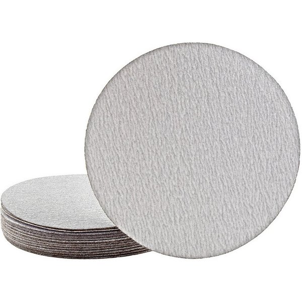 MioTools Schleifscheibe Ø 225 mm Klett-Schleifscheiben für Trockenbauschleifer, Normalkorund, 25 Stk., K240