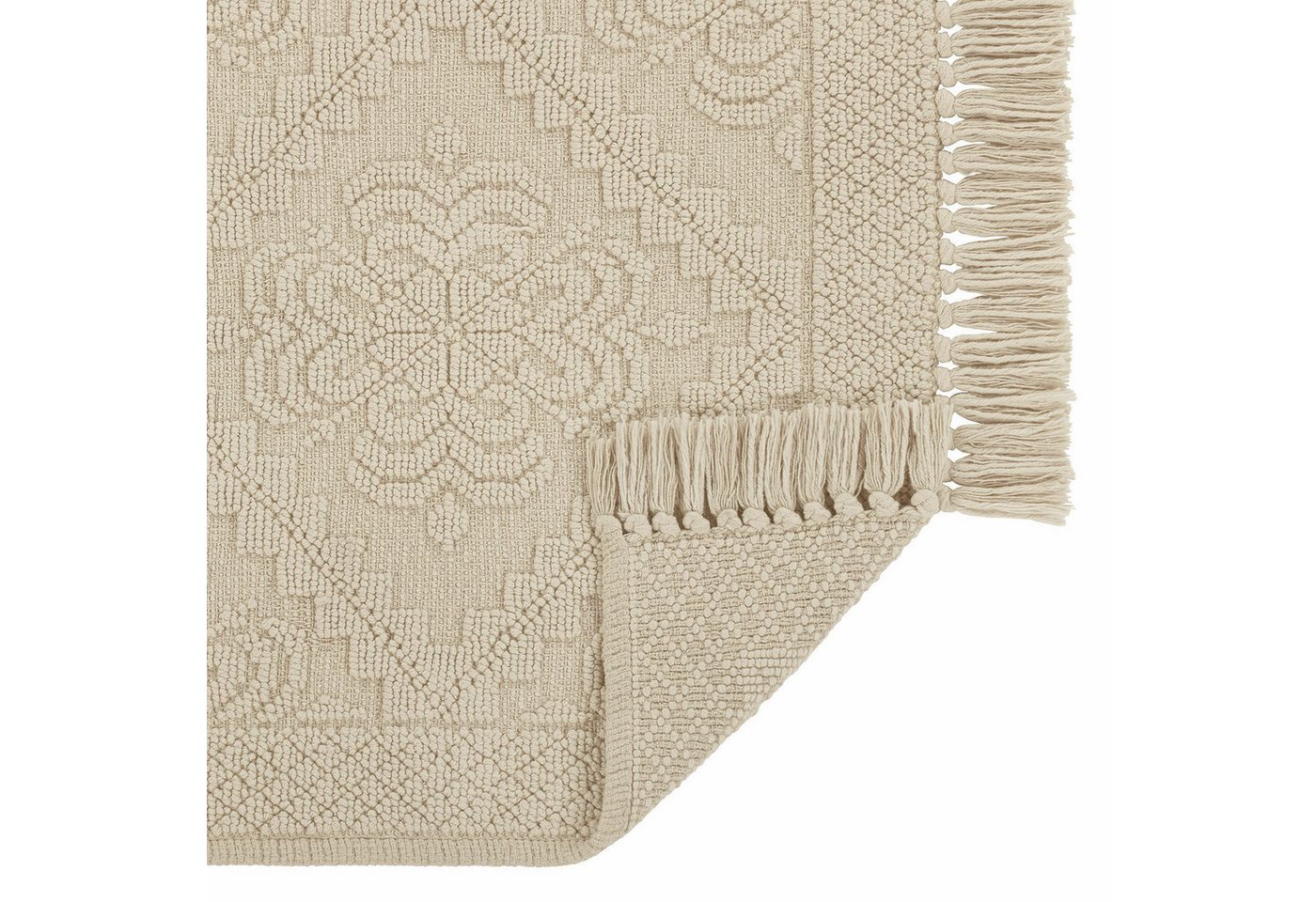 Mirabeau Badematte Badematte Mivorex beige, Höhe 60.0 mm, 100% Baumwolle, none – Bild 5 von 5