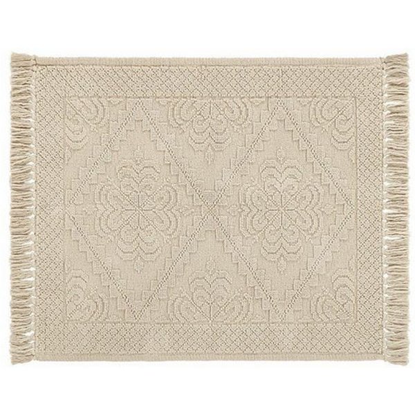 Mirabeau Badematte Badematte Mivorex beige, Höhe 400 mm, 100% Baumwolle, none