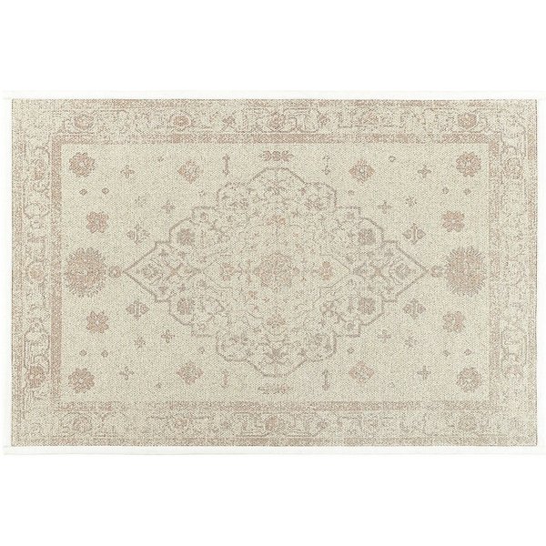 Mirabeau Badematte Badematte Selorin creme/rosé, Höhe 60.0 mm, 100% Baumwolle, none