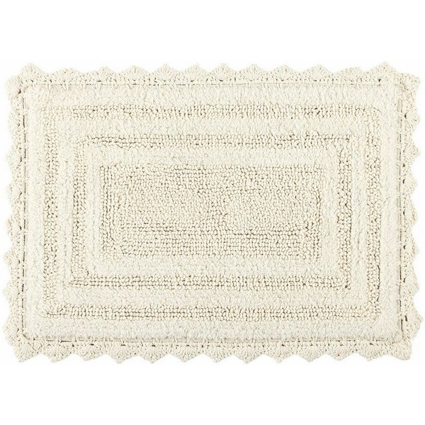 Mirabeau Badematte Badematte Yalexir creme, Höhe 400 mm, 100% Baumwolle