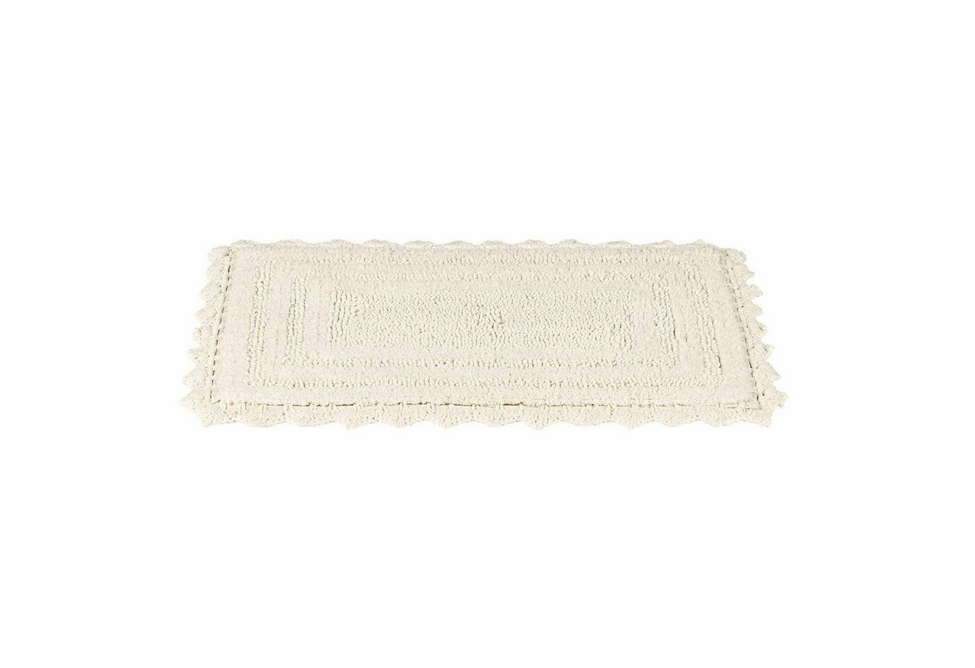Mirabeau Badematte Badematte Yalexir creme, Höhe 400 mm, 100% Baumwolle – Bild 2 von 5