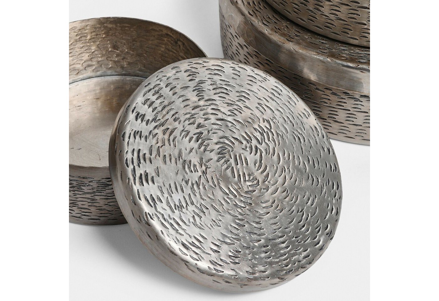 Mirabeau Dose Dose 4er Set Silvaras silber – Bild 5 von 5