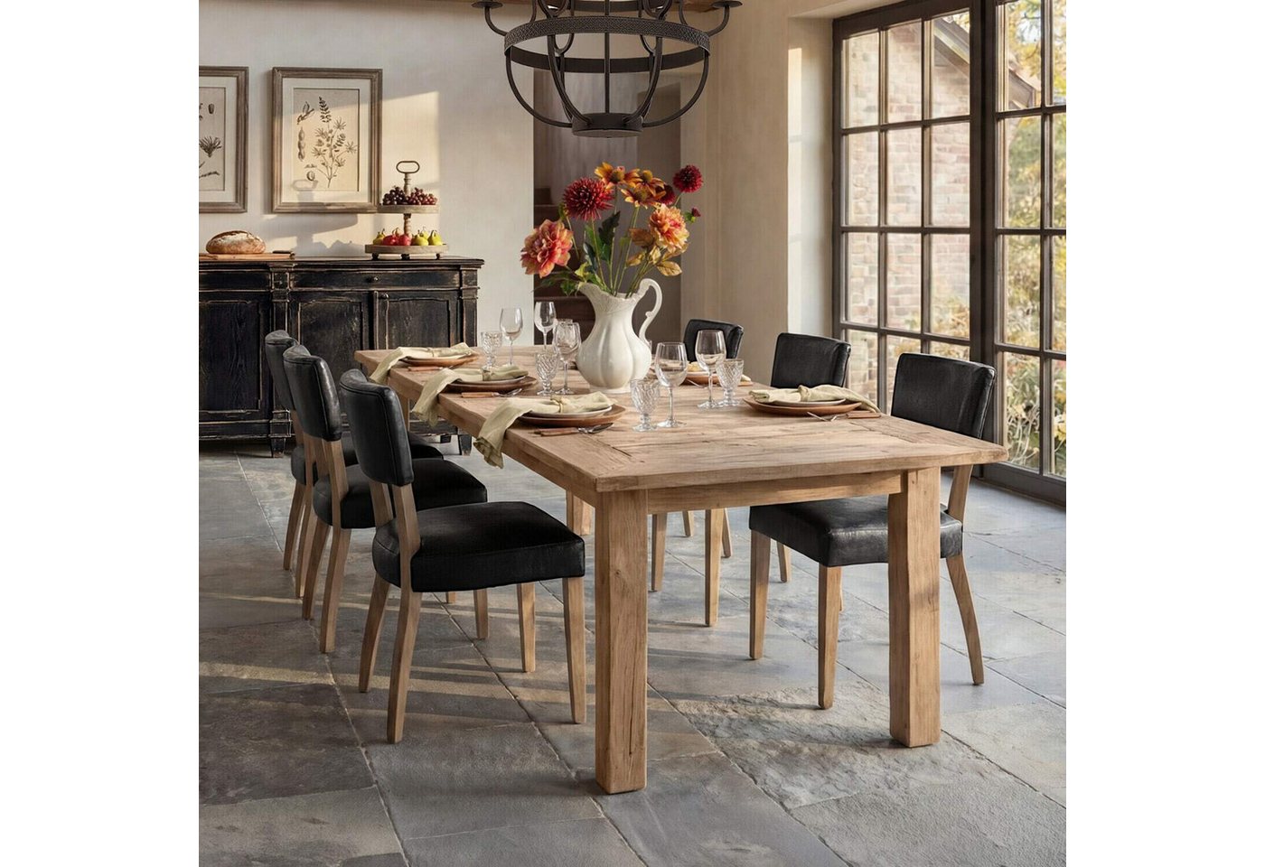 Mirabeau Esstisch Tisch Amherst braun – Bild 5 von 5