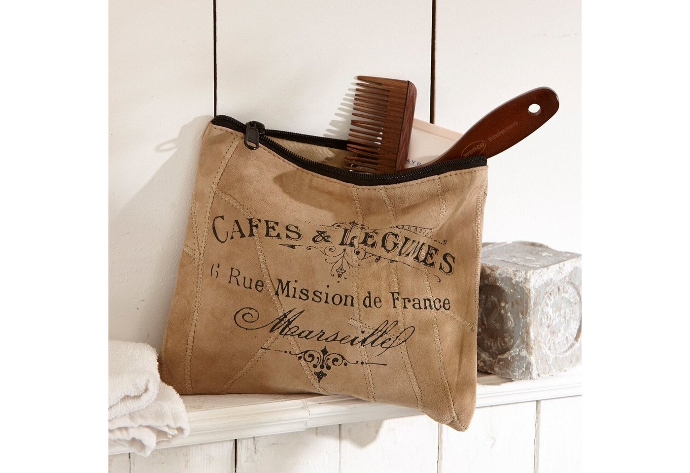 Mirabeau Handtasche Täschchen Jeannice beige – Bild 2 von 3
